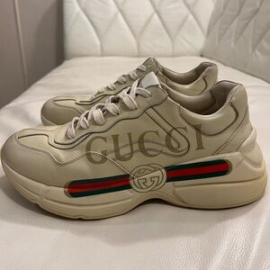 Gucci Rhyton Sneakers- US Man size 8